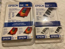 Epson Ink 2 Black Cartridges +