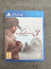 Syberia 3 jeu Sony Playstation 4 PS4 - occasion VF