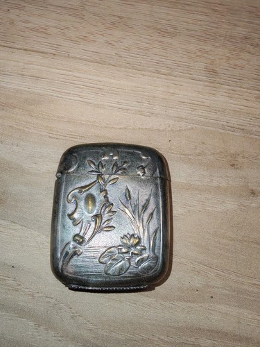 Ancien porte allumettes - porte,
