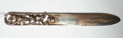Coupe papier bronze argenté - coupe-papier,