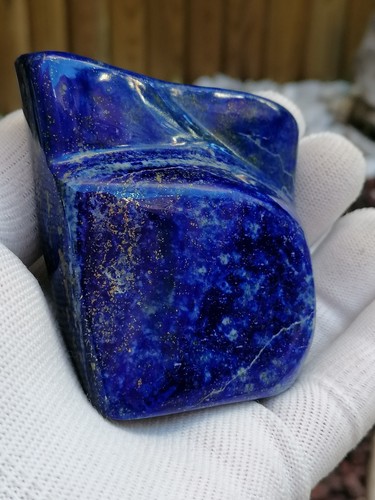 Lapis lazuli forme libre polie
