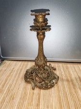 Très Jolis Ancien BOUGEOIR  en Bronze 19 Ème A Saisir 