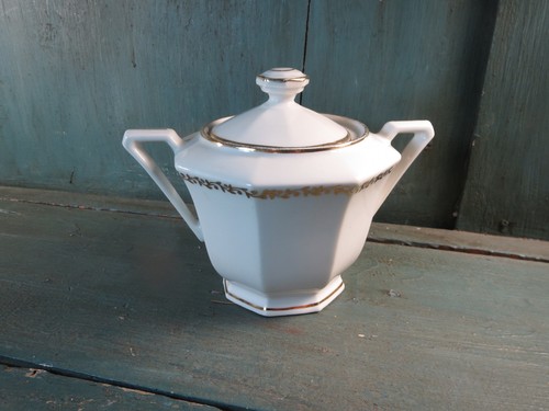 Sucrier ancien porcelaine - sucrier,