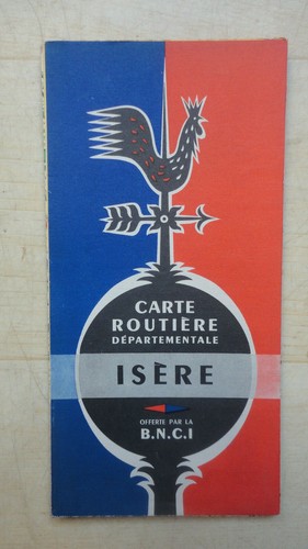Carte routiere departementale - carte,