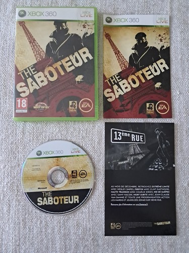 Jeu xbox 360 the saboteur - jeu,