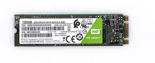 Green 120go ssd 2 2280 - green, m.2