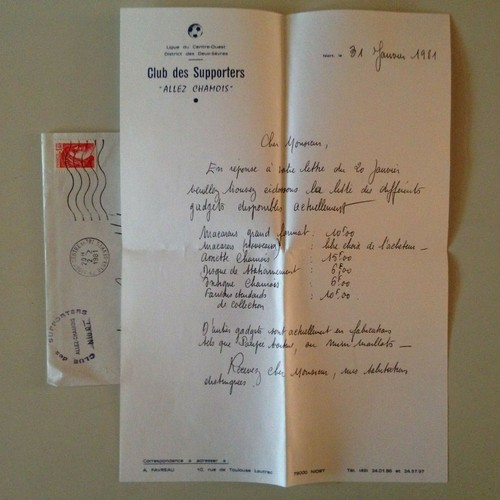 Courrier vintage club des - courrier,