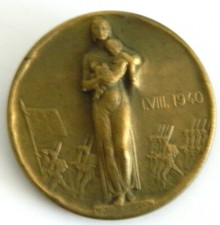 insigne Suisse 1940 HUGUENIN LE LOCLE