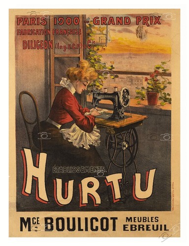 Pub machine coudre - a,