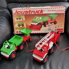 Lot de 2 Camions joustruck (avec remorque) + 1 boite