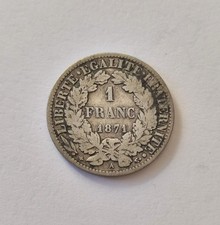 Monnaie 1 Franc Cérès 1871 A
