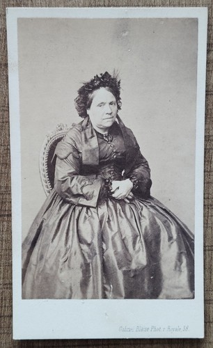 Cdv femme superbe - femme,
