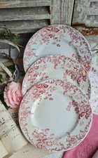 3 ANCIENNES ASSIETTES PLATES