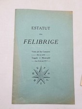 Estatut dóu Felibrige Vouta pèr lou Counsistòri dins sa sesiho