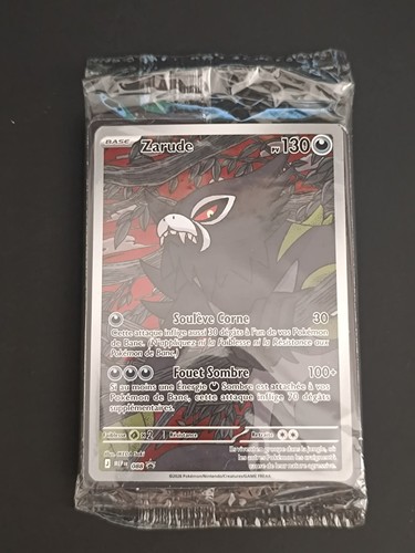 Carte pokemon promo zarude - -,