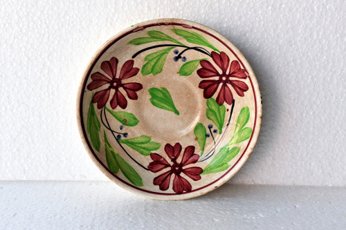 Bol floral ancien - À, la
