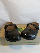 chaussures birkenstock  birki's mules maria cuir verni noir pointure 32