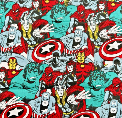 Tissu coton 100 - coton, marvel