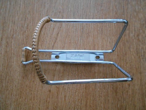 Zefal porte bidon cuir marron - porte,
