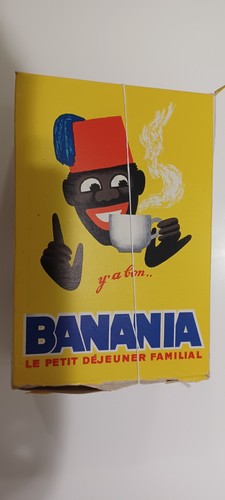 Ancienne boîte publicitaire