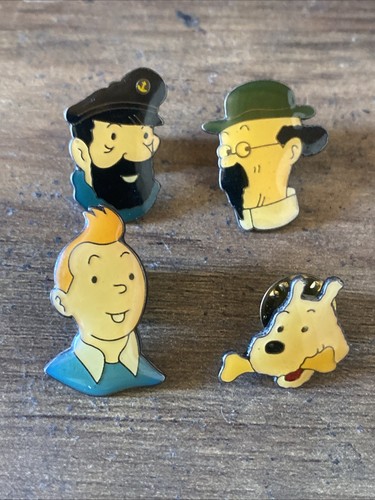 Lot pin tintin corner - 4, ,corner