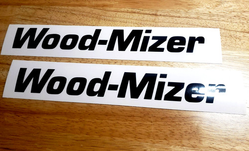 Wood mizer decals stickers - mizer,