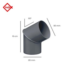 INEFA Coude de tuyau 60