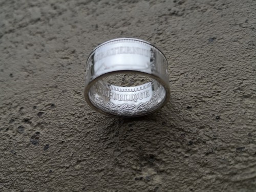 Bague pièce monnaie - bague, 10