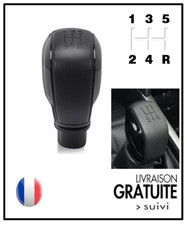 Pommeau levier 5 vitesses POUR PEUGEOT 2008 208 3008 5008 CITROËN C3 NOIR