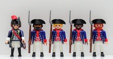 5 X MARINE SOLDAT Playmobil À