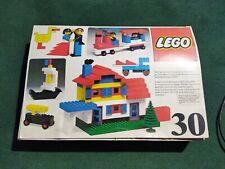 Ancienne boîte ou coffret Légo vintage réf 30