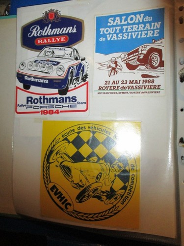Lot autocollants sport - 3,