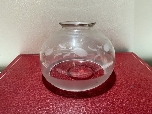 Abat jour ancien - , verre
