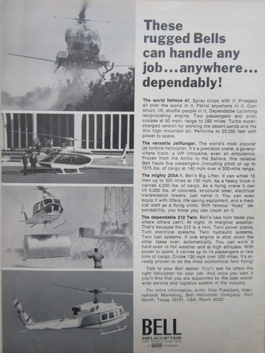 1971 pub bell helicopter - 10/1971,