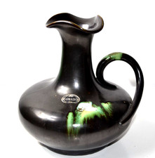 Vase en faïence Thulin, Belgique, n° 3, art nouveau, parfait état, 19 x 18 cm