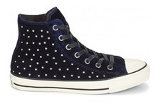 Chaussures femmes Converse Chuck Taylor Ctas velours baskets bleu marine 37