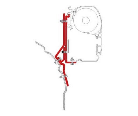 Adaptateur transporter - vw, t4