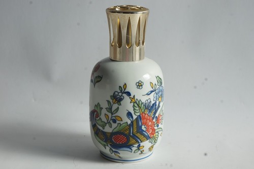 Lampe berger porcelaine décor - porcelaine,