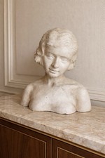 Buste Art Déco Signé De