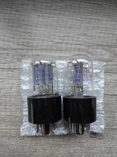 6sl7 sovtek pair tubes nos - 6sl7,