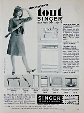 PUBLICITÉ PRESSE 1964 SINGER