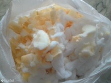 FLOCONS DE MOUSSE POUR REMBOURRAGE (restes de mes travaux) sac 30 litres