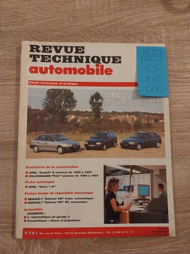 Revue technique opel astra - revue,
