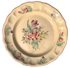 Grand Plat Rond en faience de