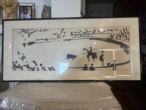 Rare pablo picasso tableau - picasso,