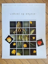 Stefan de Jaeger - Poster Affiche vintage exhibition art Paris 1983 Isy Brachot