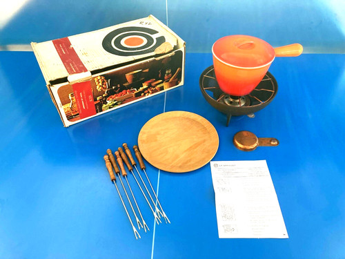 Creuset service fondue - le, a