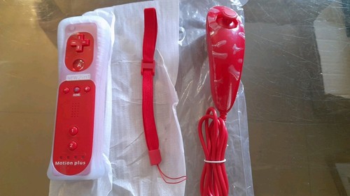 Manette compatible wii rouge - compatible,
