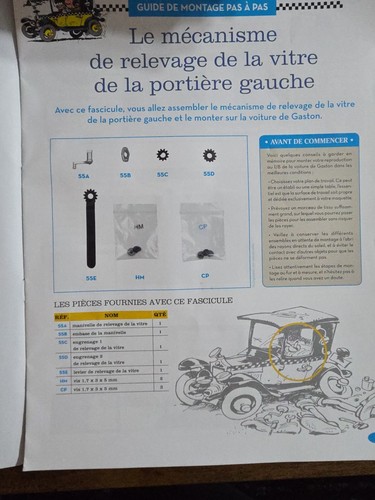 Construisez voiture de - la,