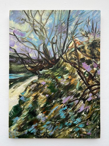 Tableau huile sur toile paul - huile,